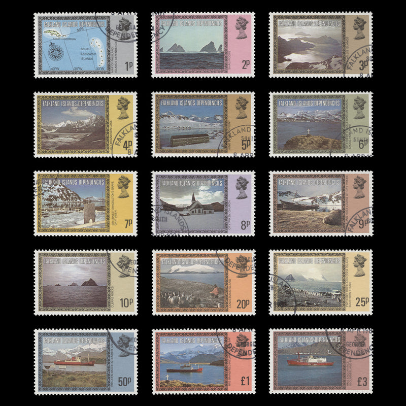 Falkland Islands Dependencies 1980 (Used) Scenic Definitives