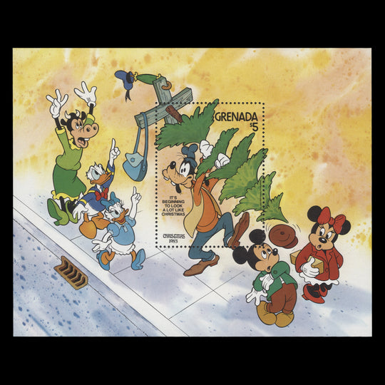 Grenada 1983 (MNH) Christmas miniature sheet