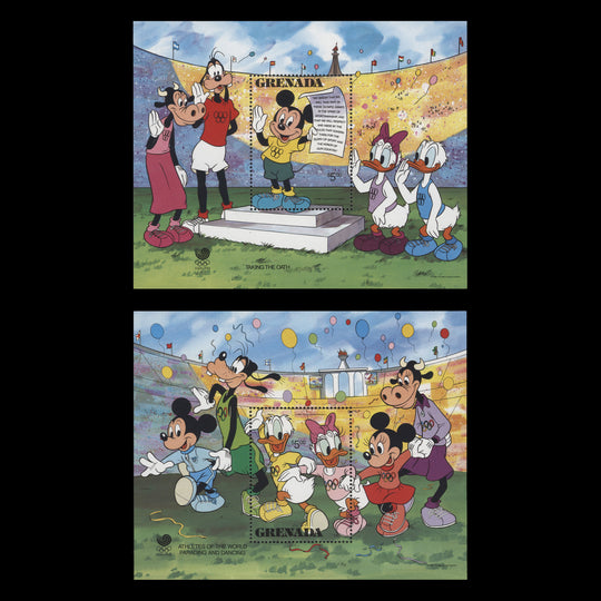 Grenada 1988 (MNH) Olympic Games, Seoul miniature sheets