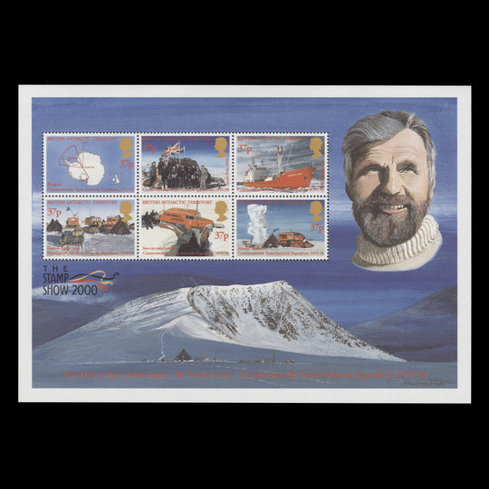 BAT 2000 (MNH) Trans-Antarctic Expedition sheetlet