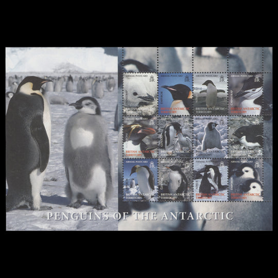 BAT 2006 (MNH) Penguins sheetlet