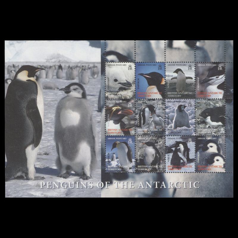 British Antarctic Territory 2006 (MNH) Penguins sheetlet