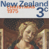 New Zealand 1975 (Variety) 3c Christmas strip with orange shift