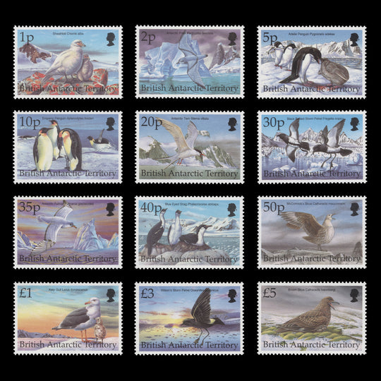 BAT 1998 (MNH) Antarctic Birds Definitives