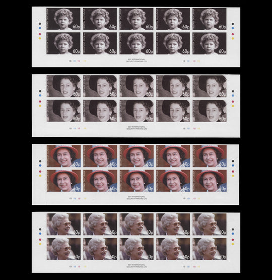 Tristan da Cunha 2006 Queen Elizabeth II's Birthday imperf proof plate blocks