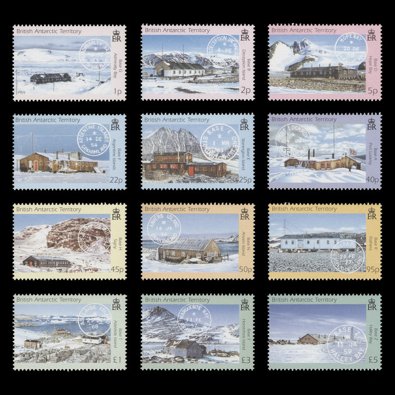 British Antarctic Territory 2003 (MNH) Research Bases Definitives