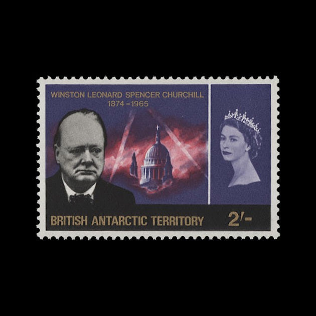 British Antarctic Territory 1966 (MNH) 2s Churchill Commemoration