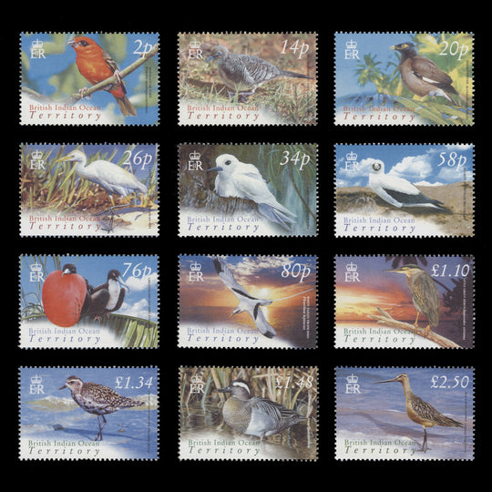 BIOT 2004 (MNH) Birds Definitives