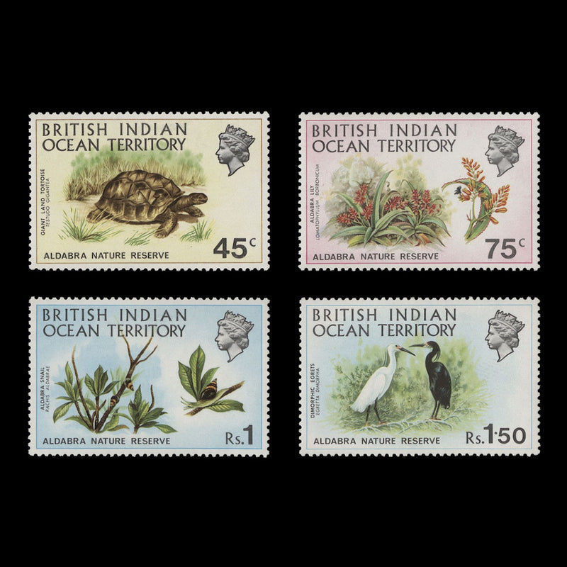 British Indian Ocean Territory 1971 (MNH) Aldabra Nature Reserve