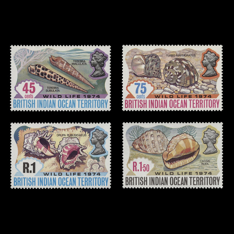 British Indian Ocean Territory 1974 (MNH) Wildlife
