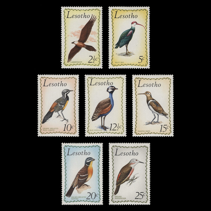 Lesotho 1971 (MNH) Birds set