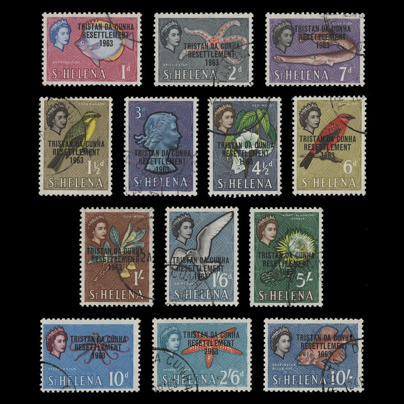 Tristan da Cunha 1963 (Used) Resettlement Provisionals