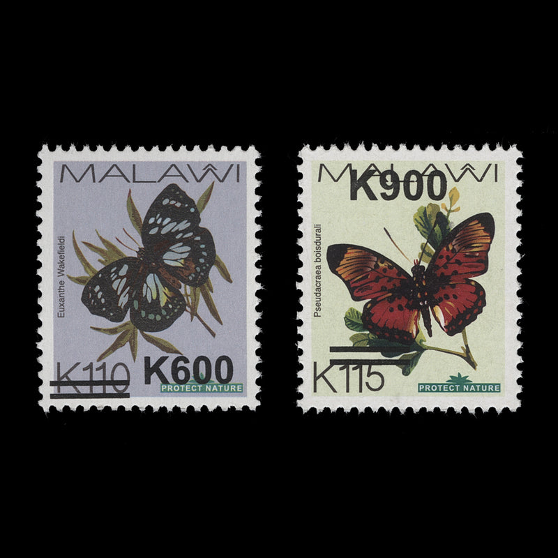 Malawi 2020 (MNH) Large surcharge type provisionals