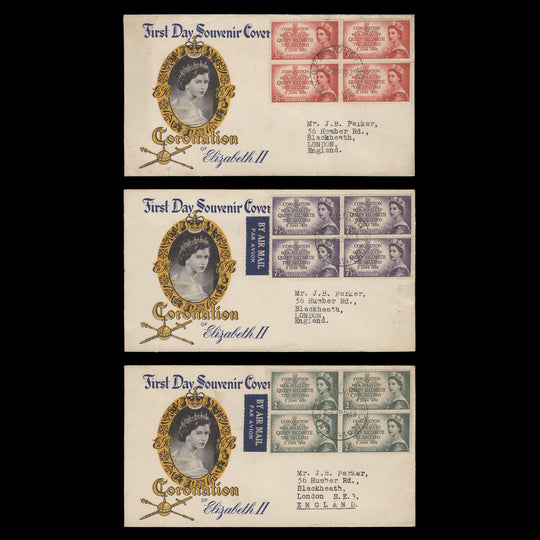 Australia 1953 Coronation first day covers, SYDNEY
