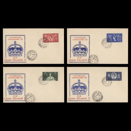 Great Britain 1953 Coronation first day covers, STOURBRIDGE