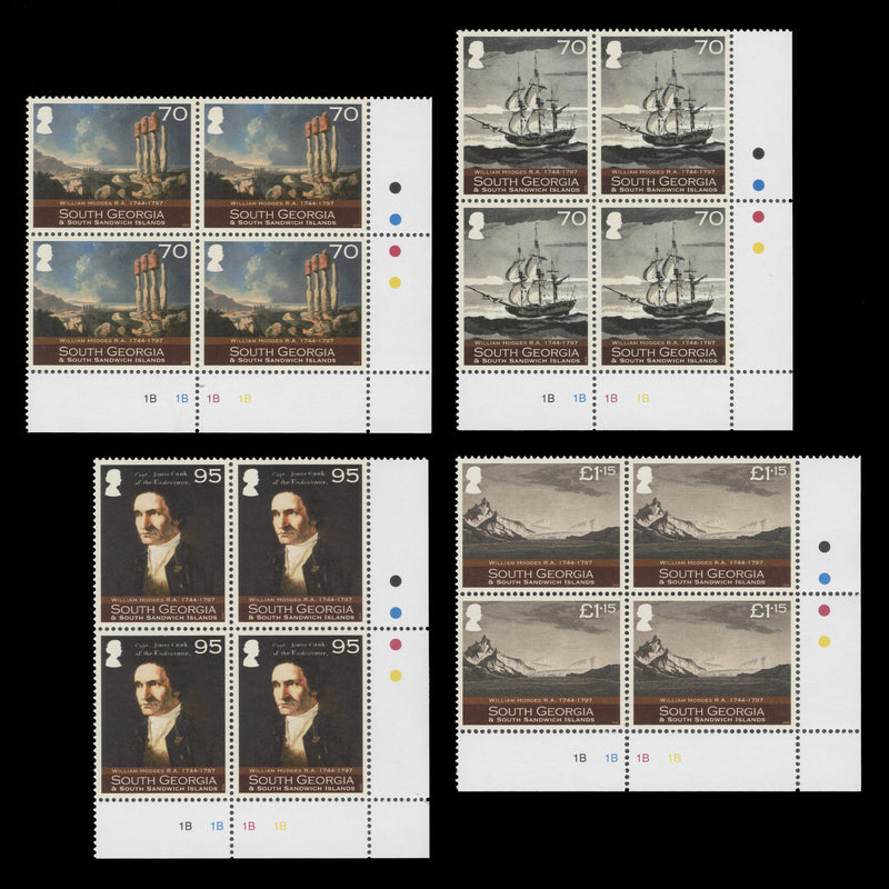 South Georgia 2010 (MNH) Art of Discovery plate blocks