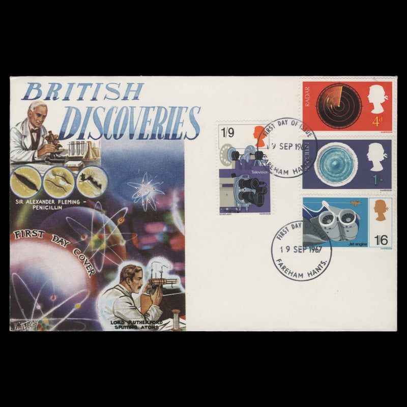Great Britain 1967 (FDC) Discovery & Invention, FAREHAM