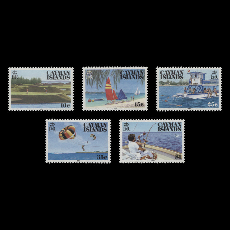 Cayman Islands 1987 (MNH) Tourism set
