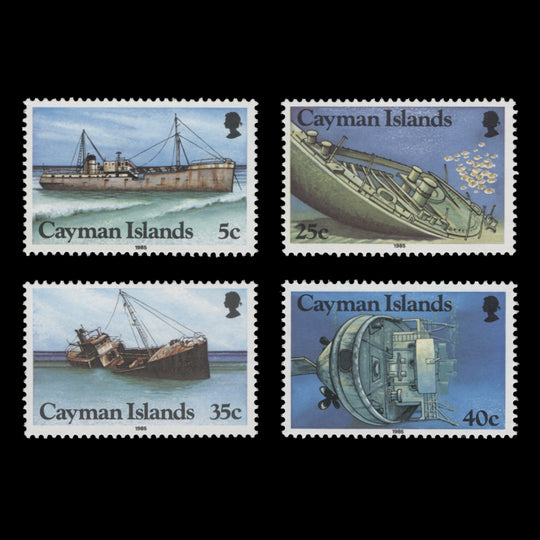 Cayman Islands 1985 (MNH) Shipwrecks set