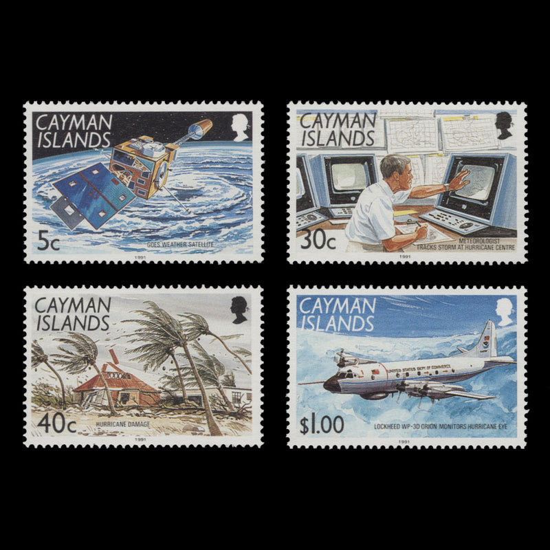 Cayman Islands 1991 (MNH) Natural Disaster Reduction set