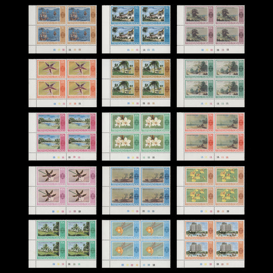 Trinidad & Tobago 1976-78 (MNH) Definitives plate blocks