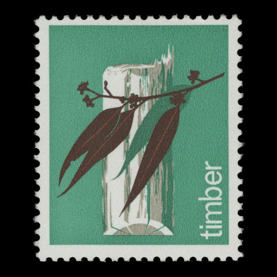 Australia 1969 (Variety) 15c Timber missing black