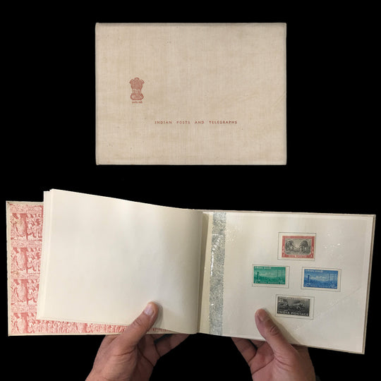 India 1960 CCITT Plenary Assembly, New Delhi presentation folder