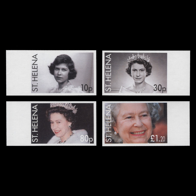 Saint Helena 2006 Queen Elizabeth II's Birthday imperf proof singles