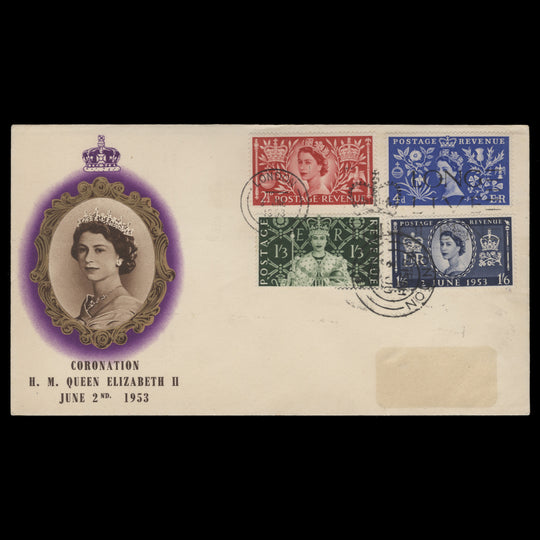 Great Britain 1953 Coronation first day cover, LONDON