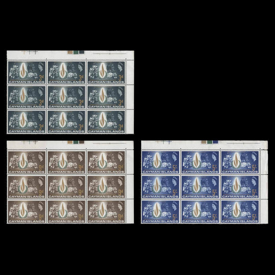 Cayman Islands 1968 (MNH) Human Rights Year traffic light blocks