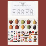 Great Britain 2003 Fun Fruit & Veg sheetlet essay in presentation folder