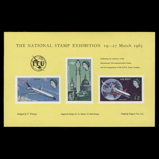 Great Britain 1965 Stampex, London souvenir sheetlet