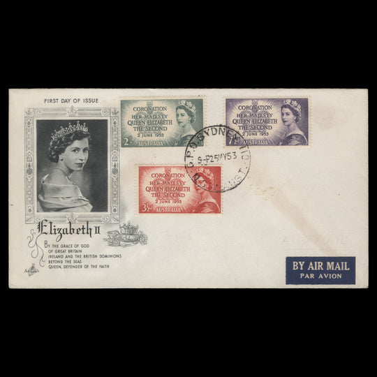 Australia 1953 Coronation first day cover, SYDNEY