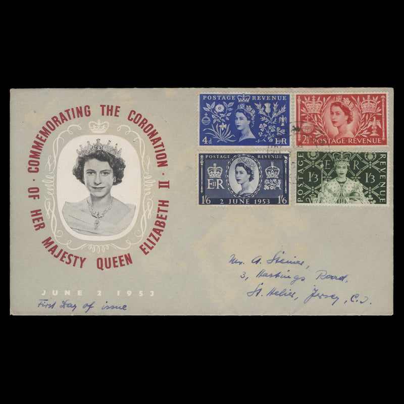 Great Britain 1953 Coronation first day cover, ST MARY'S