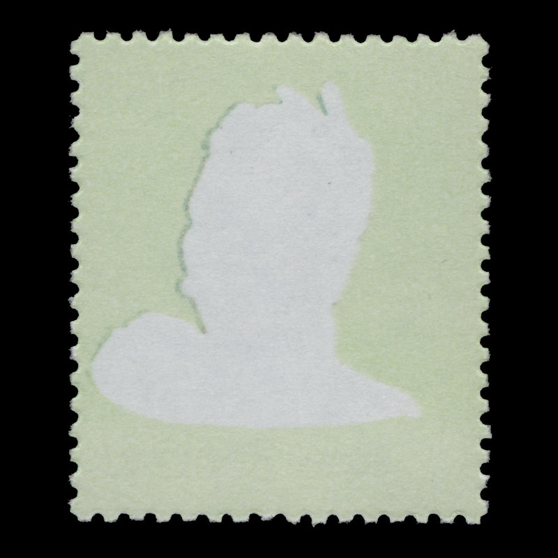 New Zealand 1980 (Variety) 15c Te Heu Heu with pale green offset