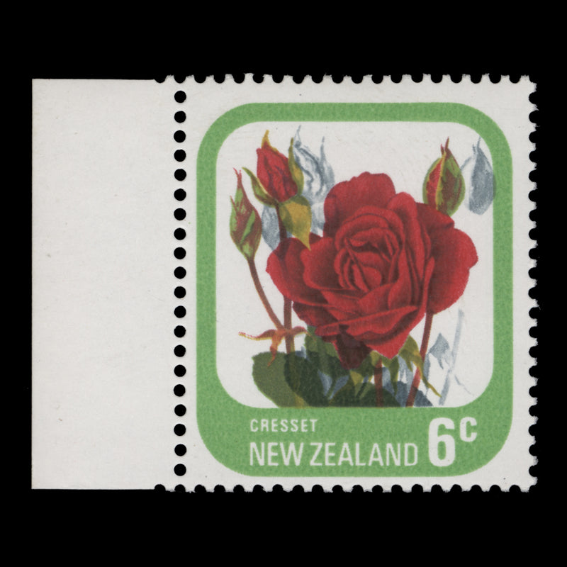 New Zealand 1975 (Variety) 6c Cresset with grey-black shift