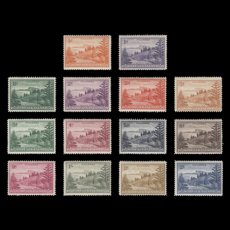 Norfolk Island 1947 (MLH) Definitives