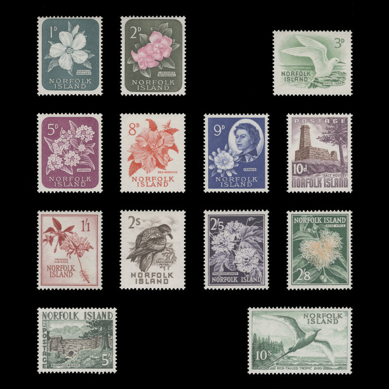 Norfolk Island 1960 (MNH) Definitives