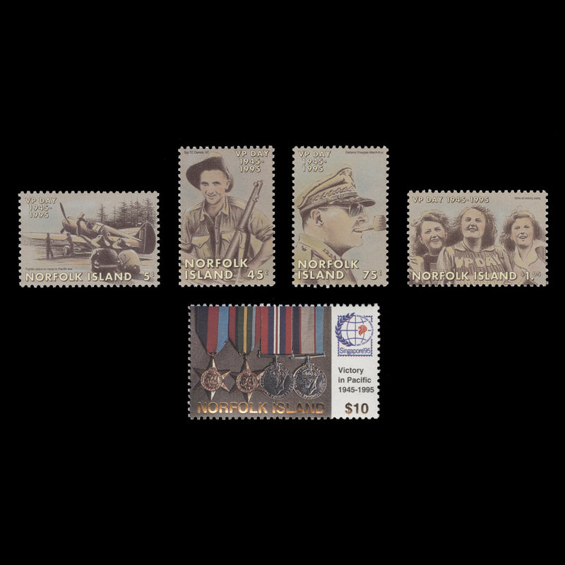 Norfolk Island 1995 (MNH) End of WWII Anniversary