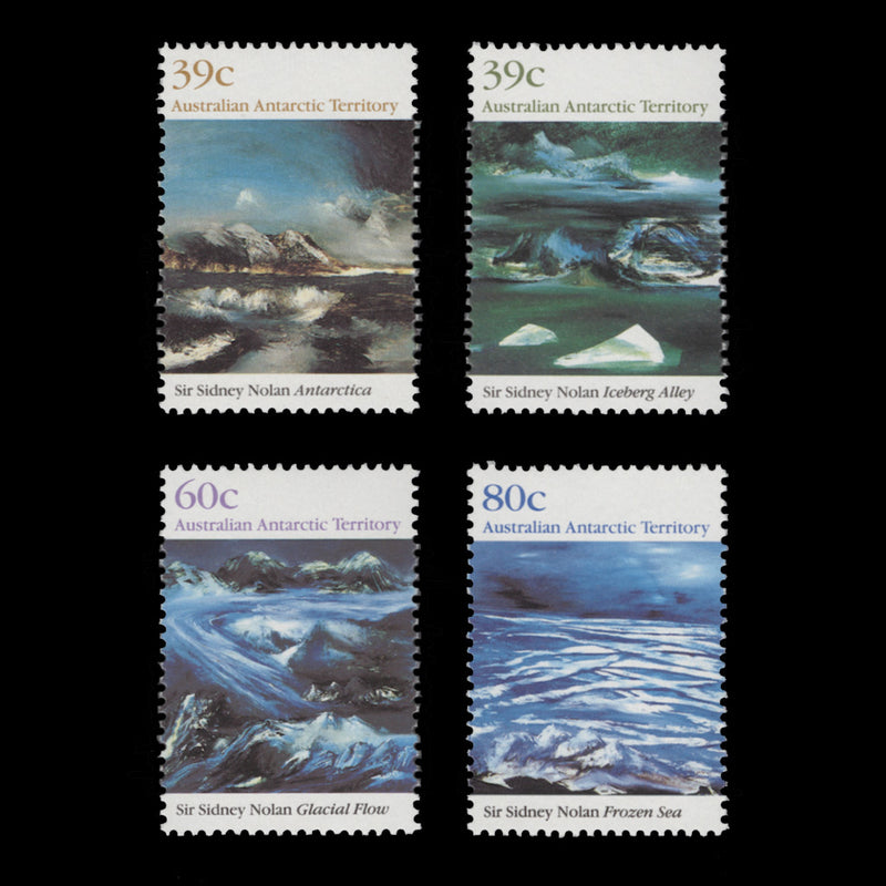 Australian Antarctic Territory 1989 (MNH) Landscape Paintings