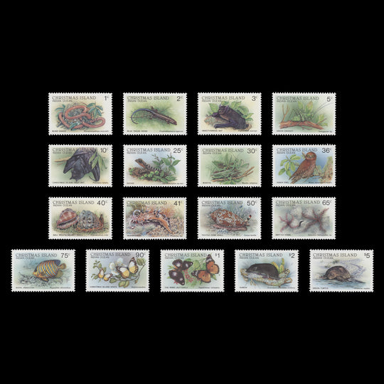 Christmas Island 1987 (MNH) Wildlife Definitives