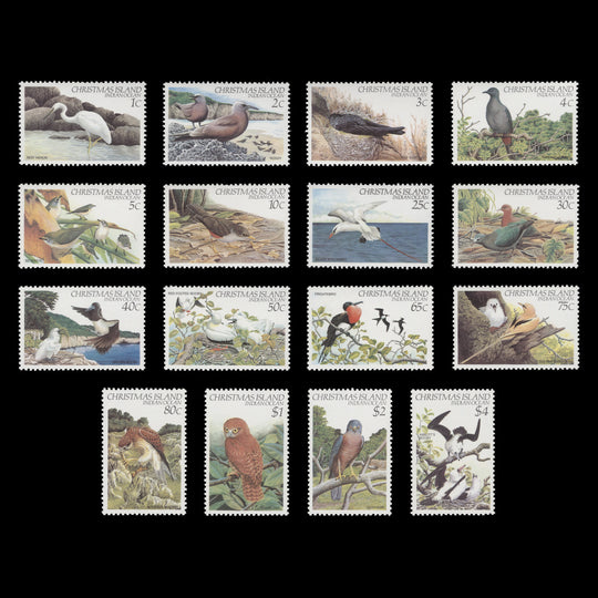 Christmas Island 1982-83 (MNH) Birds Definitives