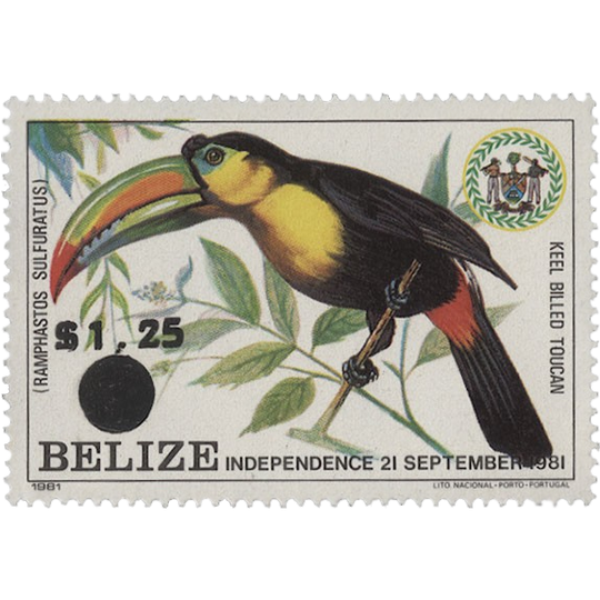 Belize 1983 (MNH) $1.25/$2 Keel-Billed Toucan