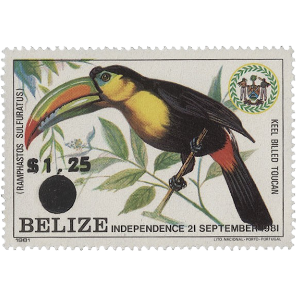 Belize 1983 (MNH) $1.25/$2 Keel-Billed Toucan
