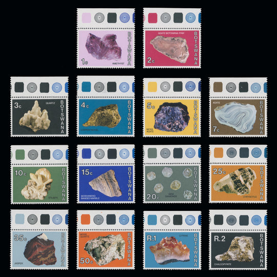 Botswana 1974 (MLH) Minerals Definitives