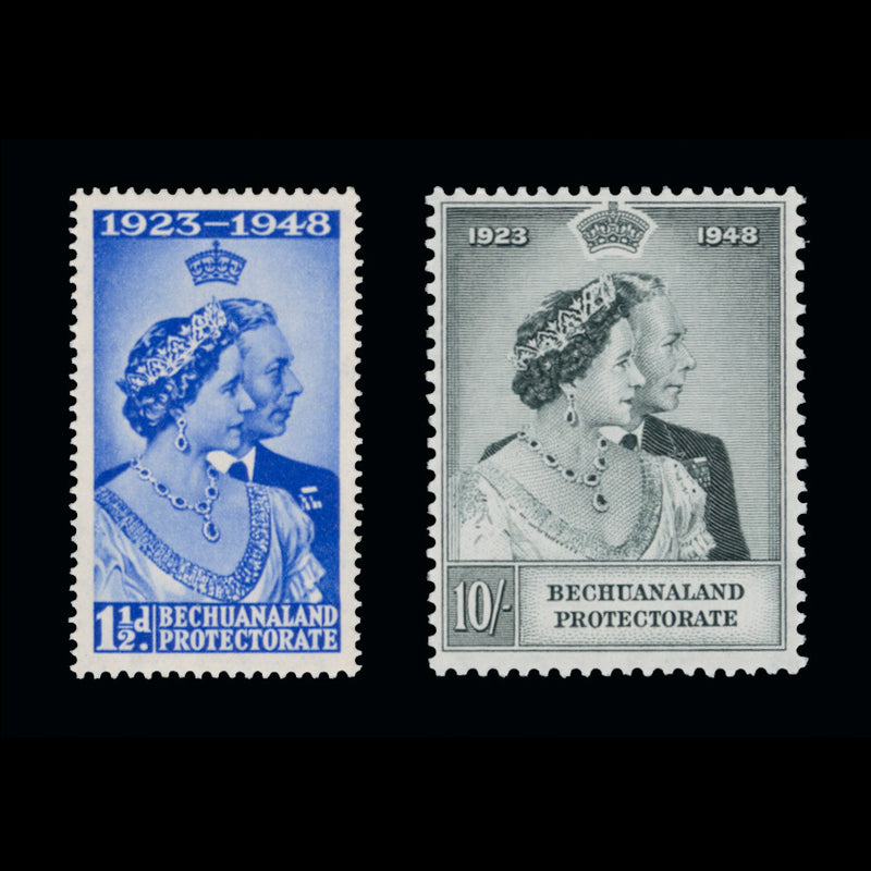 Bechuanaland 1948 (MLH) Royal Silver Wedding