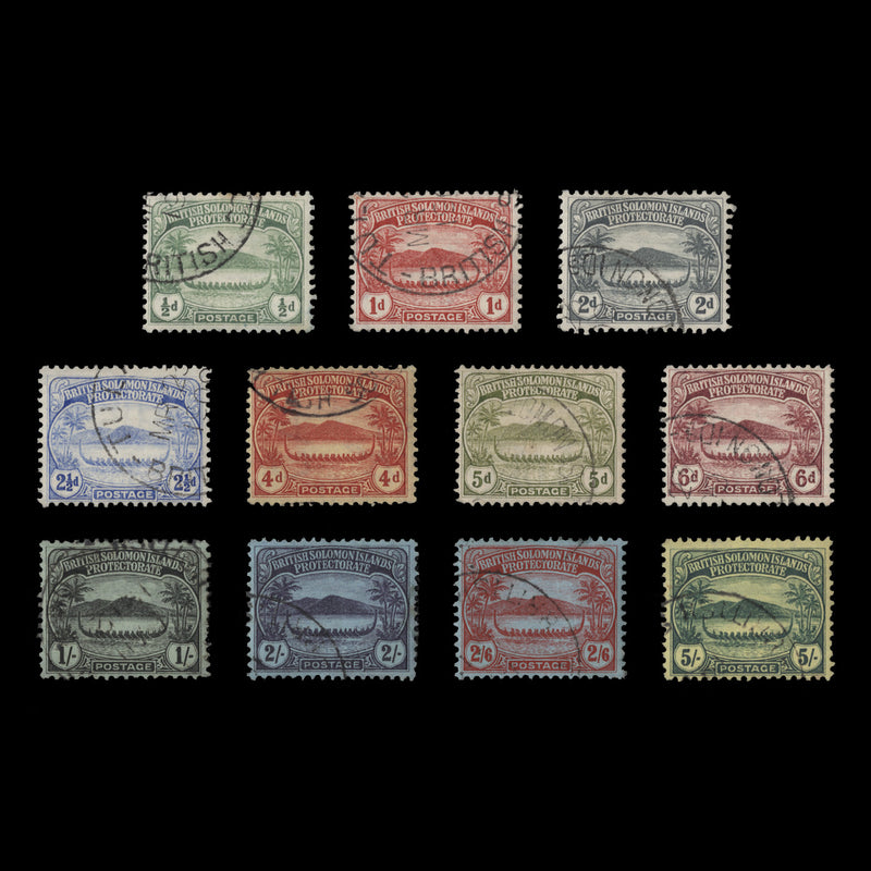 Solomon Islands 1908 (Used) Definitives