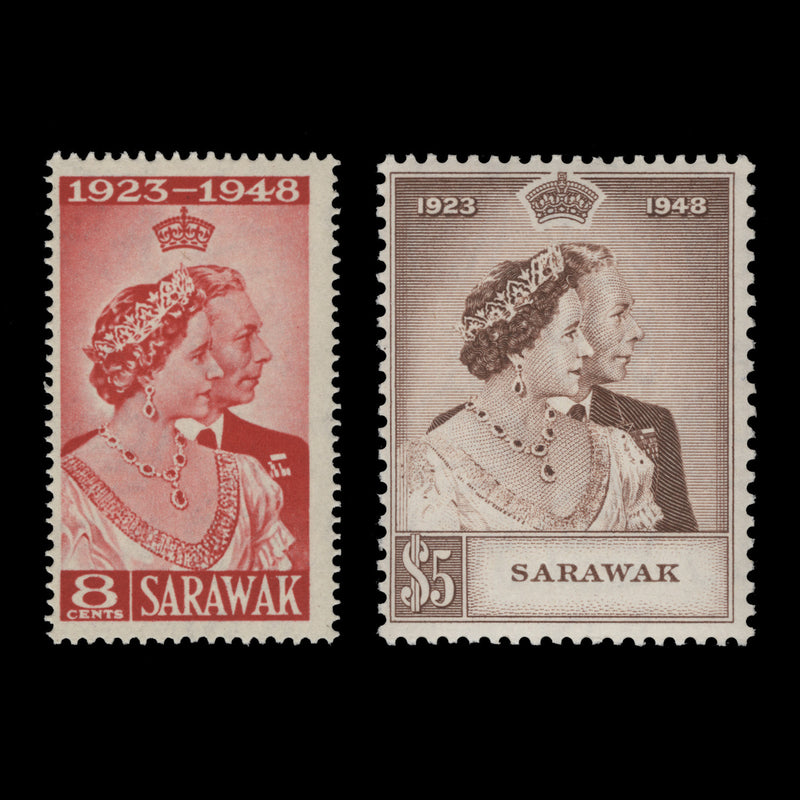 Sarawak 1948 (MNH) Royal Silver Wedding