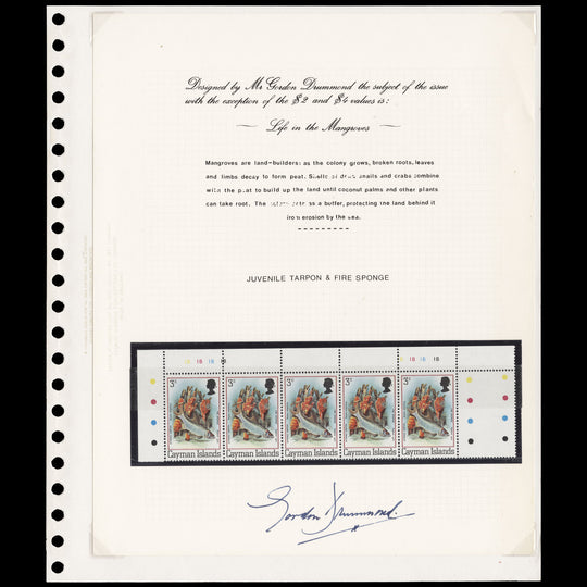 Cayman Islands 1980 (MNH) Mangrove Definitives plate strips