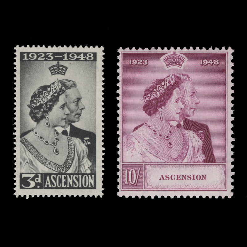 Ascension 1948 (MNH) Royal Silver Wedding